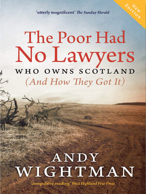cover image of The Poor Had No Lawyers